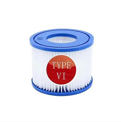 Pool Filter Cartridge for Bestway Type VI Pump, Compatible with Lay-Z-Spa Miami