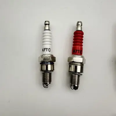 Zündkerze A7TC für GY6-Roller, 3-Elektroden-Mehrfachmasse