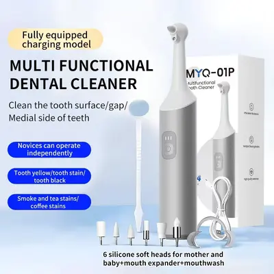 Electric toothbrush, tartar remover, teeth whitening - 2