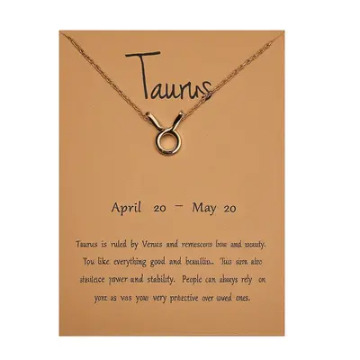 Twelve zodiac pendant necklace, silver, galaxy design - 9
