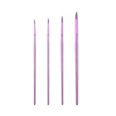 Nylon Pinselset mehrere Größen Kunstmalerei - 12
