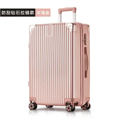Großer Aluminiumrahmen-Trolley mit Zahlenschloss, Bordgröße