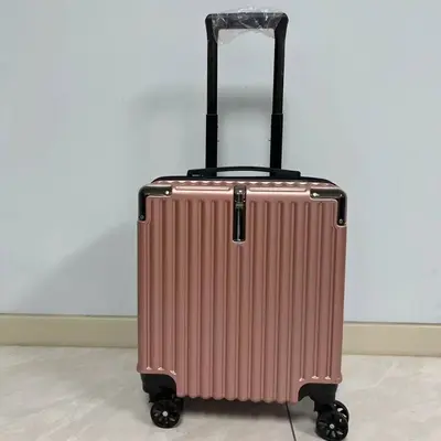 18 Inch Suitcase with Adjustable Wheels and Combination Lock - 4