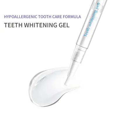 Teeth Whitening Gel Yellow Stain Remover Tooth Essence Serum Tetracycline Teeth Whitening Brightening Smoke Stain Removal Tooth Strips Gel