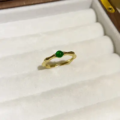 Zircon geometric open ring index finger lightweight luxury - 11