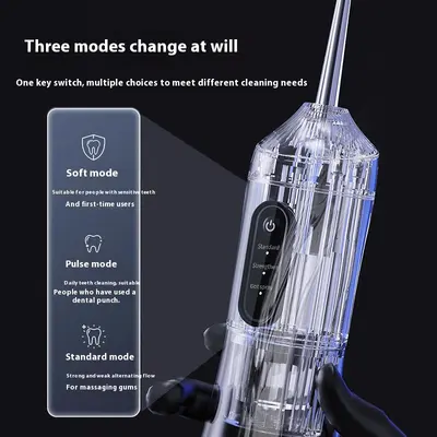 冲牙器电动便携式洗牙器洁牙器口腔冲洗水牙线家用亚马逊跨境爆品
