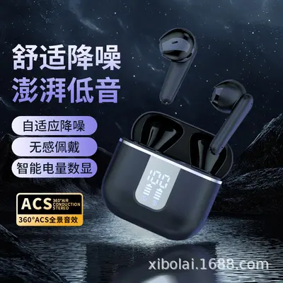 Bluetooth Earbuds 6.1 In-ear TWS Bluetooth Earbuds Digital Display Noise Reduction Stereo Sound Movie Translation Cross-border Wholesale Source - 3