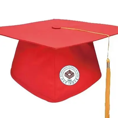 Adult Graduation Cap for High School and University, Customizable