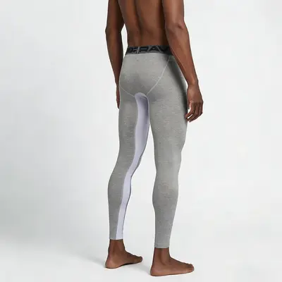 Men's Quick-Dry Color-Block Compression Sports Tights - 4