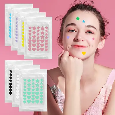 亚马逊爆水胶体净痘 星星痘痘贴 Acne patch面部护理跨境外贸厂家