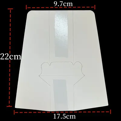 Tabletop Advertising Stand with Paper Back Support for A4/A3 Cards - 12