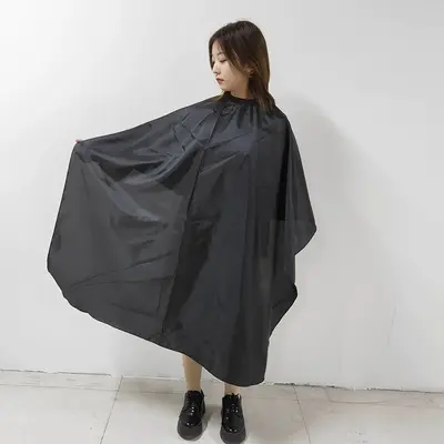 Rutschfester Friseurumhang aus Polyester-Taft