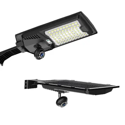 Pyramid Solar Street Light Camera, Remote Outdoor Surveillance - 5