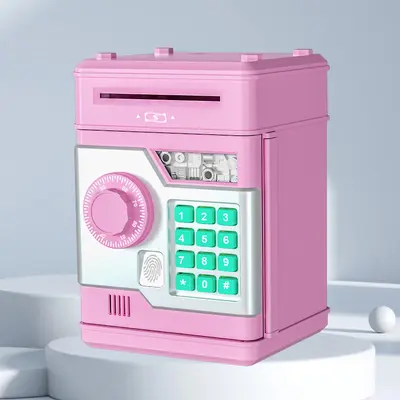 ATM otomatik para kumbara, çocuk dokunmatik ekran, akıllı erken eğitim oyuncağı - 8