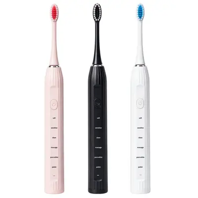 Adult Electric Toothbrush, Rechargeable, Smart Timer, Gentle on Gums - 5