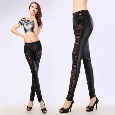 Figurbetonte elastische Yoga-Leggings für Damen, enge Passform - 12