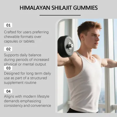 GOOGEER Shilajit Gummies for Energy Metabolism and Vitality
