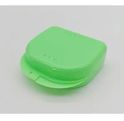 Perforated denture box, small dental box, tooth storage box, wire retainer box, retainer case, manufacturer wholesale - 10