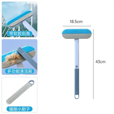 Pet hair remover brush, adhesive roller