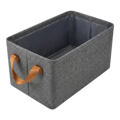Foldable fabric clothes storage box, large capacity - 5