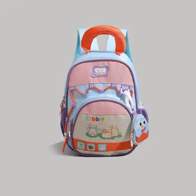 Lightweight Cartoon Children's School Backpack for Boys and Girls - 7