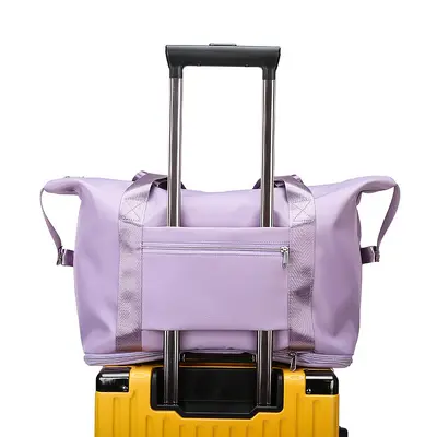 Sporttasche Fitness-Tragetasche Großhandel faltbar Trocken- und Nasstrennungs-Reisetasche große Kapazität Studenten-Handtasche Reisetasche tragbar