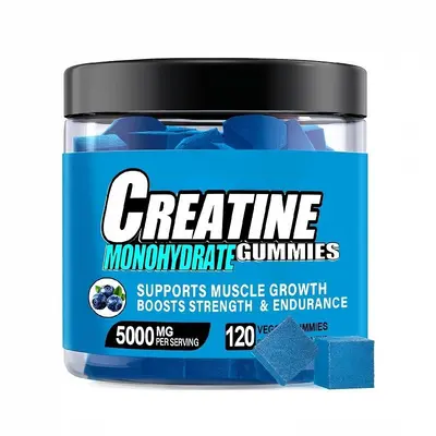 现货跨境爆款水合肌酸软糖Creatine Monohydrate Gummies健身软糖