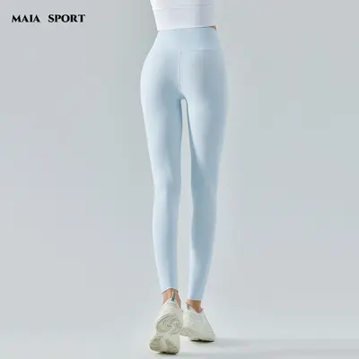 MAIA SPORT高腰瑜伽裤女夏季跑步运动紧身外穿普拉提健身服云感裤 - 7