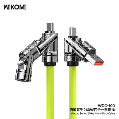 Wekome Type-C 240W fast charging cable, silicone - 8