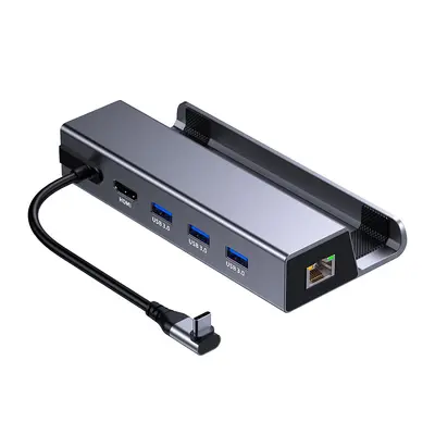 Steam Deck 6'si 1 arada Gigabit ağ kartı USB-C hub - 7