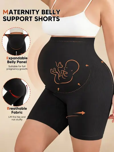 Hamile spor pantolonu, yüksek bel, hızlı kuruyan