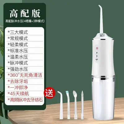 Electric Water Flosser for Adults, Portable Tartar Remover - 11