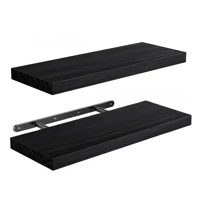Wooden Floating Wall Shelf for Living Room and Bedroom - 11