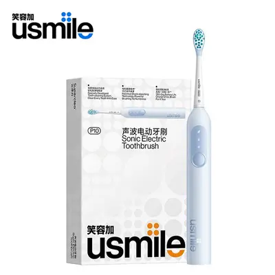 usmile笑容加P10 电动牙刷 全新缓震清洁刷头 电动牙刷情侣装 - 7
