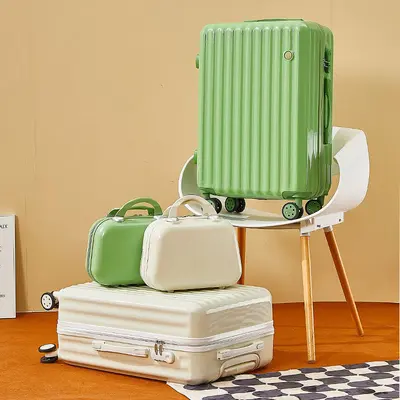 Korean Style Combination Lock Suitcase, 360° Wheels, Large Capacity - 5