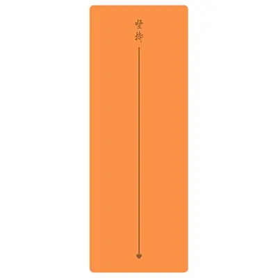 Kalın PU yoga matı, kaymaz, terletmeyen, dayanıklı - 9