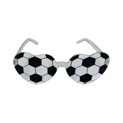 Herzförmige Sonnenbrille in Bonbonfarben mit einteiligen Gläsern - 12