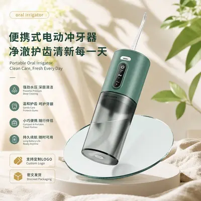 Portable electric water flosser, multi-level adjustable