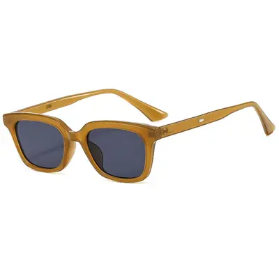 Unisex Small Frame Sunglasses, Korean Street Style - 7