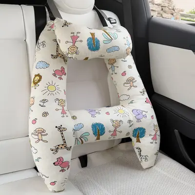 Kinder-Autokissen für Nacken- und Schlafunterstützung hinten - 8