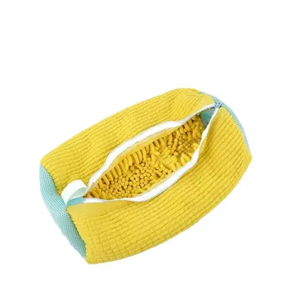 Brake zipper chenille lazy shoe washing bag washing machine cleaning maintenance bag shoe anti-deformation laundry bag multifunctional - 6
