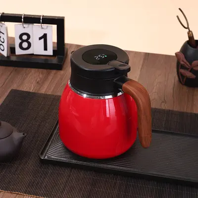 316 Stainless Steel Teapot with Tea Infuser, Large Capacity - 10