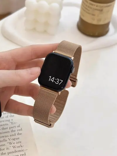 Новый ремешок для Apple Watch S10, подходит для нового магнитного миланского спортивного ремешка Apple Ultra summer 12. - 8