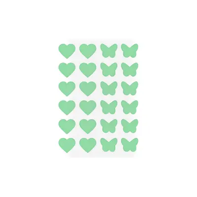 KORMESIC Butterfly Love Words Pimple Patch, гипоаллергенный плотно прилегающий патч от прыщей, производитель для внешней торговли, оптовая продажа - 11