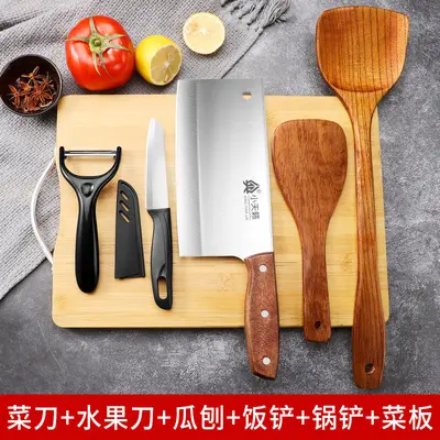 Yangjiang Küchenmesser- und Schneidebrett-Set, 2-in-1 - 13