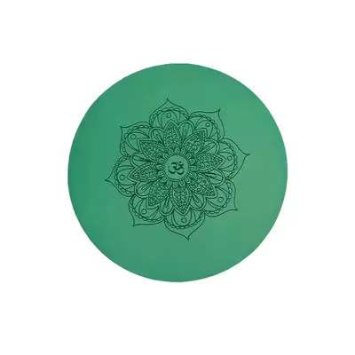 PU+Kautschuk Yogamatte, rund, verdickt, leise - 9