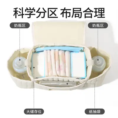 Large Capacity Mommy Bag, Baby Stroller Hanging Bag
