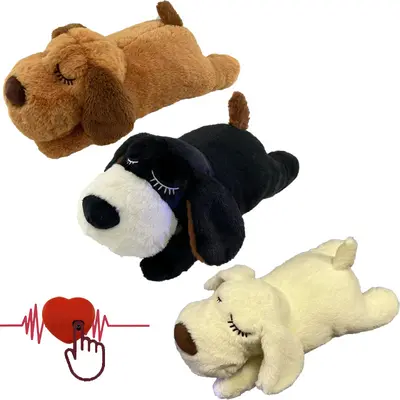 Heartbeat Plush Sleep Toy for Dogs and Cats, Anxiety Relief - 1