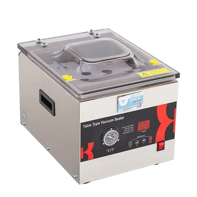 DZ-260C masaüstü vakum yapıştırma makinesi gıda vakum makinesi paketleme makinesi tam otomatik plastik yapıştırma makinesi ıslak ve kuru - 6