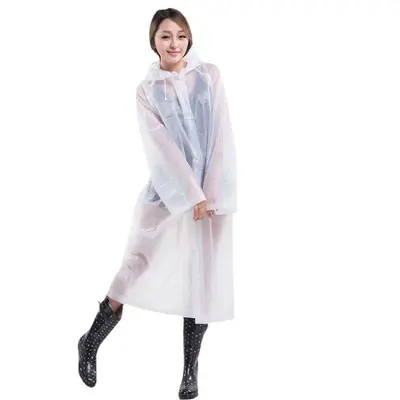 EVA raincoat, thickened, adult and children, travel poncho - 5